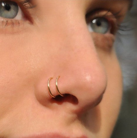 Nose Piercing🤍🖤